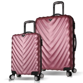 Zoozie Bags Juego de maletas 2 piezas Oro rosa